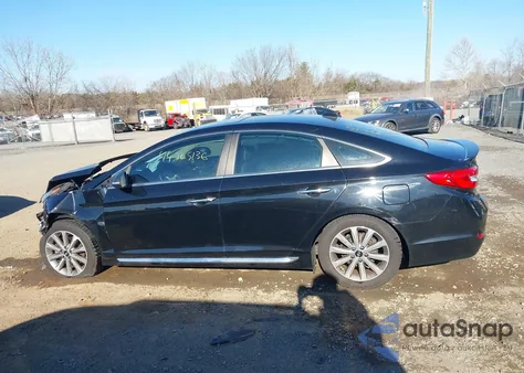 2017 Hyundai Sonata Limited из США, поврежденный, VIN 5NPE34AF9HH508182
